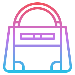 Woman bag icon