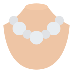 collana di perle icona