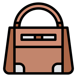 Woman bag icon