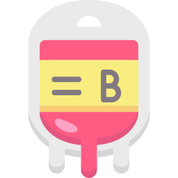 Blood type b icon