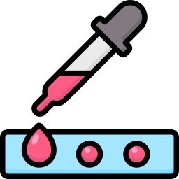 prueba de sangre icono