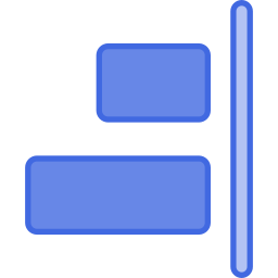 Right alignment icon