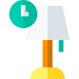 Desk lamp icon