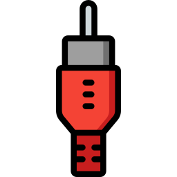 cable rca icono