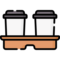 Coffee cups icon