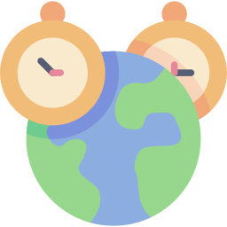 Time zone icon