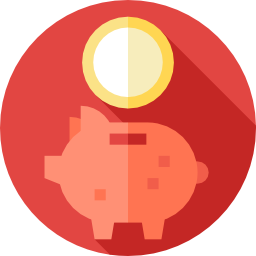 Piggy bank icon