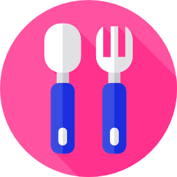 Spoon and fork icon