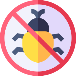 No bugs icon