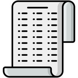 Shopping list icon