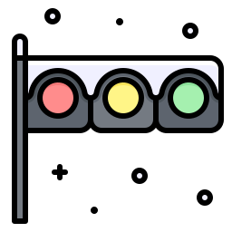 Traffic light icon