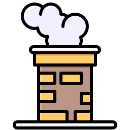 chimenea icono