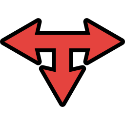 T junction icon