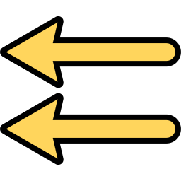 freccia a sinistra icona