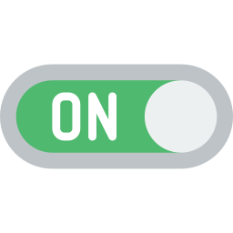 en el botón icono