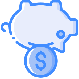 Piggy bank icon