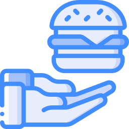 Food donation icon