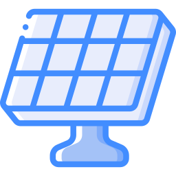 Solar panels icon