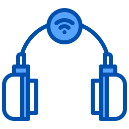 Audio headset icon