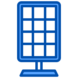 panel słoneczny ikona