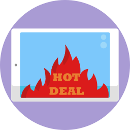 Hot deal icon