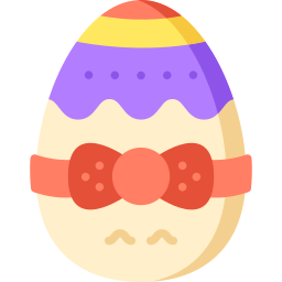 huevo de pascua icono