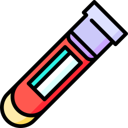 Blood tube icon