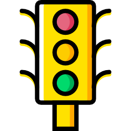 Traffic light icon