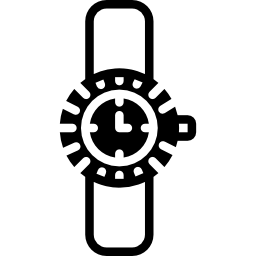 reloj de pulsera icono