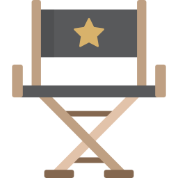 sedia da regista icona