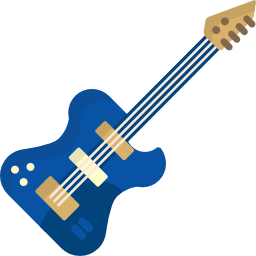 guitarra eléctrica icono