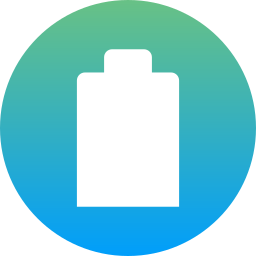 batterie leeren icon