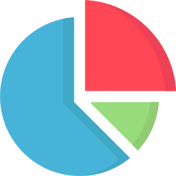 cirkeldiagram icoon