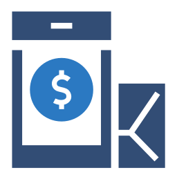 mobiles banking icon