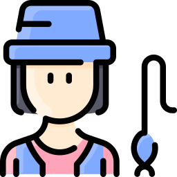 Fisherwoman icon