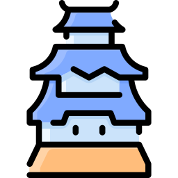 castillo de himeji icono