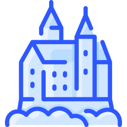 castelo de neuschwanstein Ícone