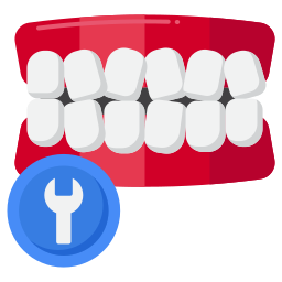 slechte tanden icoon