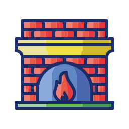 Fireplace icon