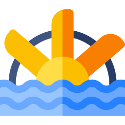 Water mill icon