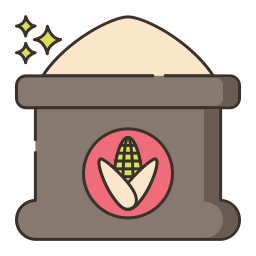 harina de maíz icono