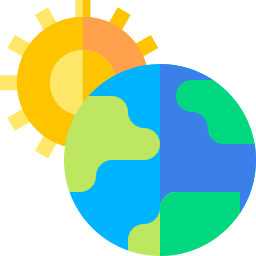 Planet earth icon