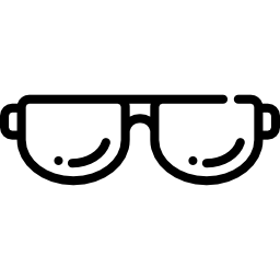 des lunettes Icône