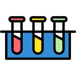 Test tubes icon