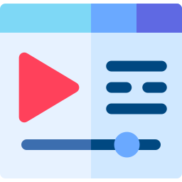 Video player icon