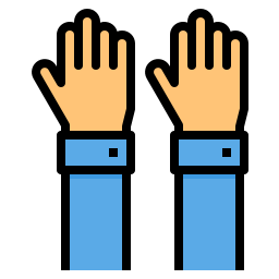 Raise hand icon