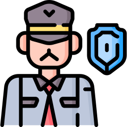 Security officer icon