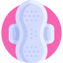 Sanitary napkin icon