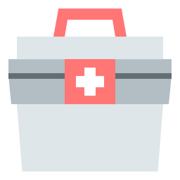 Emergency kit icon