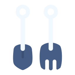 Gardening tools icon